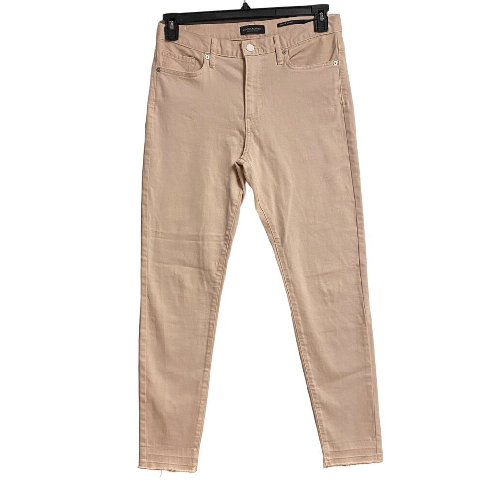 BANANA REPUBLIC PREMIUM DENIM MID RISE SKINNYJEANS 29